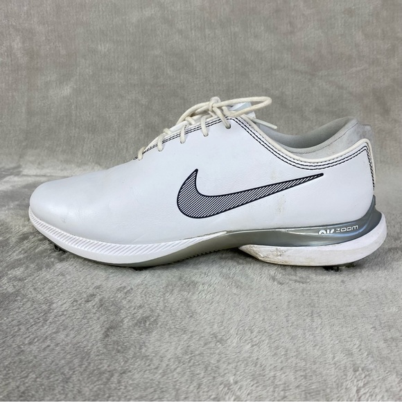 Nike Air Zoom Victory Tour 2 Men's Golf Shoes Size 8 White Gray Leather - Picture 2 of 11
